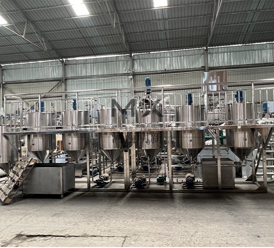 palm oil fractionation machine crude refinery oil machine sunflower oil production line